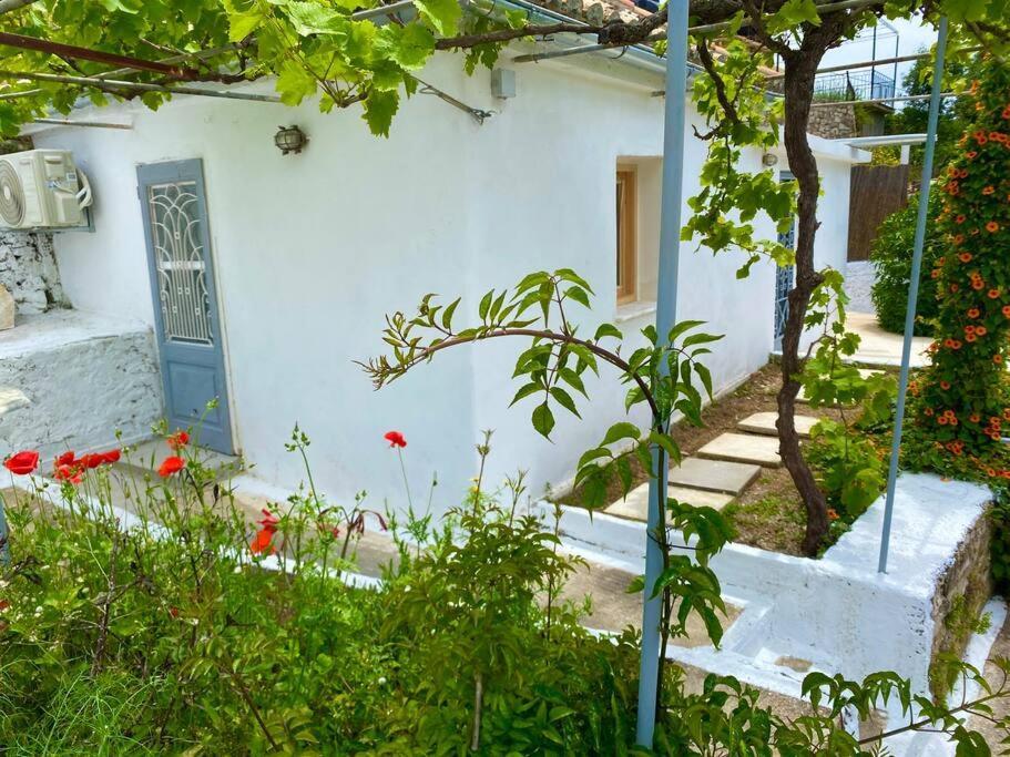 Stylish Vathy Studio With Sea View Ngoại thất bức ảnh